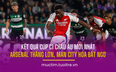 Bảng xếp hạng Champions League: Arsenal thắng lớn, Man City hòa bất ngờ