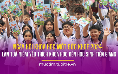 Ngày hội khoa học Một Sức Khoẻ 2024: Lan toả niềm yêu thích khoa học đến học sinh Tiền Giang