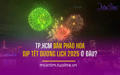 TP.HCM sẽ bắn pháo hoa dịp Tết Dương lịch 2025 ở đâu?