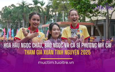 Hoa hậu Ngọc Châu, Bảo Ngọc và ca sĩ Phương Mỹ Chi tham gia Xuân Tình Nguyện 2025