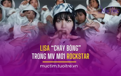 Lisa "cháy bỏng" trong MV mới Rockstar