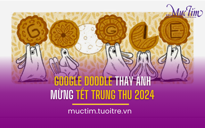 Google Doodle thay ảnh mừng Tết Trung thu 2024