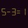 Thử tài IQ: Di chuyển hai que diêm để 5-3=1 thành phép tính đúng