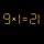 Thử tài IQ: Di chuyển một que diêm để 9x1=21 thành phép tính đúng