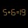 Thử tài IQ: Di chuyển một que diêm để 5+6=19 thành phép tính đúng