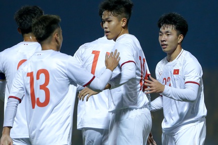 U23 Việt Nam thắng Kyrgyzstan 3-0 trước ngày dự vòng loại Giải U23 châu Á 2022