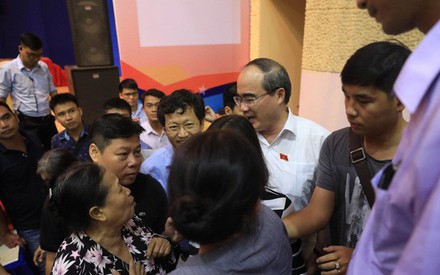 Sáng nay, Bí thư Nguyễn Thiện Nhân tiếp xúc cử tri quận 2