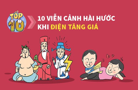 10 viễn cảnh hài hước khi điện tăng giá