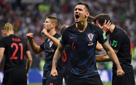 Thi đấu quật cường, Croatia hạ Anh 2-1 ở bán kết World Cup 2018