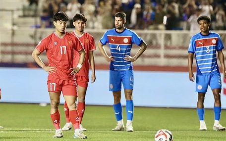 Philippines - Việt Nam (hết hiệp 1) 0-0: Việt Nam bị hủy phạt đền