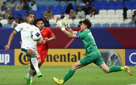 U23 Việt Nam - U23 Iraq (hiệp 2) 0-1: Ali mở tỉ số