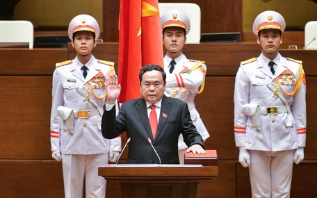 Ông Trần Thanh Mẫn được bầu làm Chủ tịch Quốc hội
