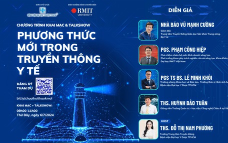 Tọa đàm ‘Phương thức mới trong truyền thông y tế’