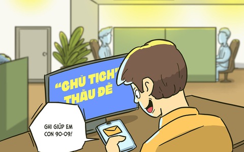 Làm thầu đề trực tuyến khá đơn giản