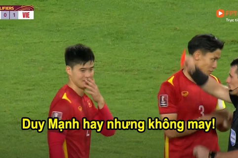 Video: Duy Mạnh hay nhưng không gặp... may!