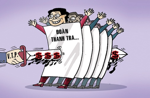 Nén bạc đâm toạc đoàn thanh tra