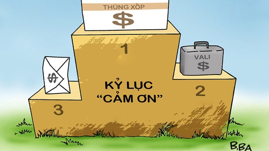 Kỷ lục 'cảm ơn' xưa và nay