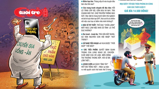 Tuổi Trẻ Cười số 1-12-2023: Thùng xốp vào truyện tiếu lâm