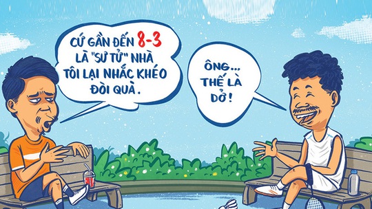 Tâm sự đàn ông dịp 8 tháng 3 cận kề
