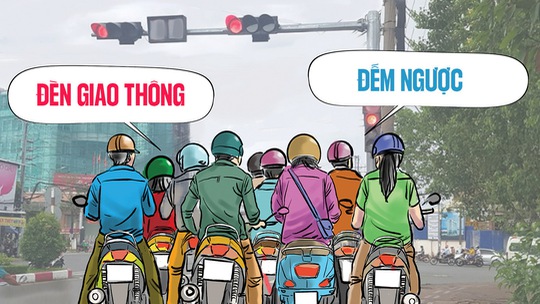 Tập đếm ngược với... đèn giao thông