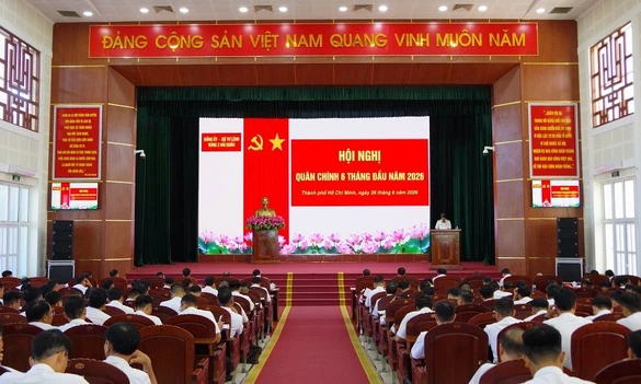 Vùng 2 Hải quân tổ chức Hội nghị quân chính 6 tháng đầu năm 2026