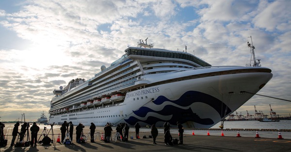 Thêm 41 người nhiều quốc tịch nhiễm virus corona trên du thuyền ở Nhật Bản