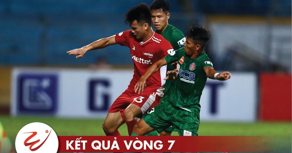Kết quả, bảng xếp hạng V-League: Viettel vào tốp 4, hai CLB ở TP.HCM xuống nhóm cuối
