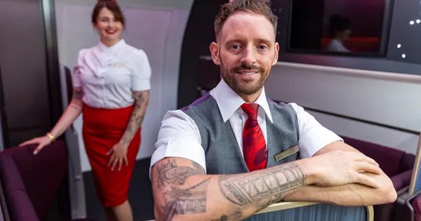 Virgin Atlantic allows flight attendants to reveal tattoos