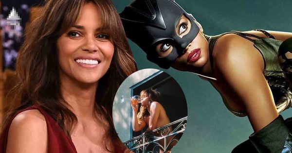 ‘Miêu nữ’ Halle Berry khỏa thân uống rượu trên ban công