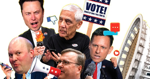 Thung lũng Silicon rạn nứt vì Harris – Trump: Các ông trùm đụng độ