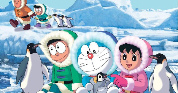 Có một Nam Cực ấm áp trong phim Doraemon
