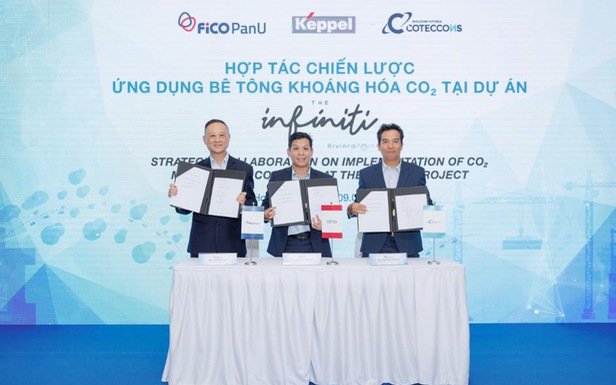 Ba công ty triển khai bê tông bền vững tại Việt Nam