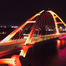  Flycam cầu Trần Hoàng Na ở Cần Thơ đẹp lung linh trong đêm