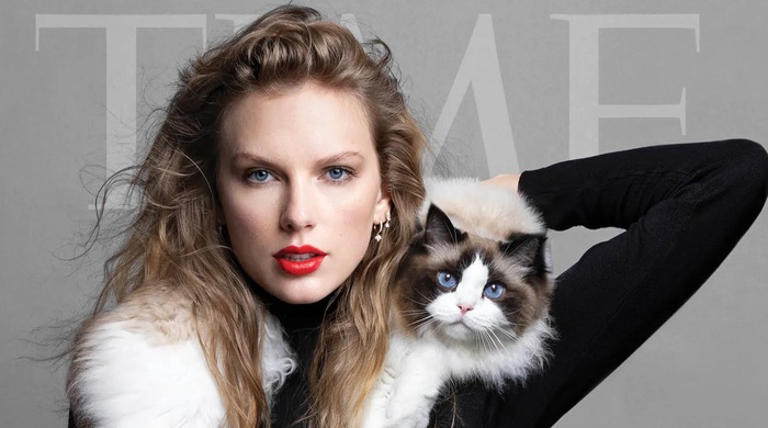 Chuyện chú mèo trên cổ Taylor Swift lên trang bìa của Time - Tuổi Trẻ Online