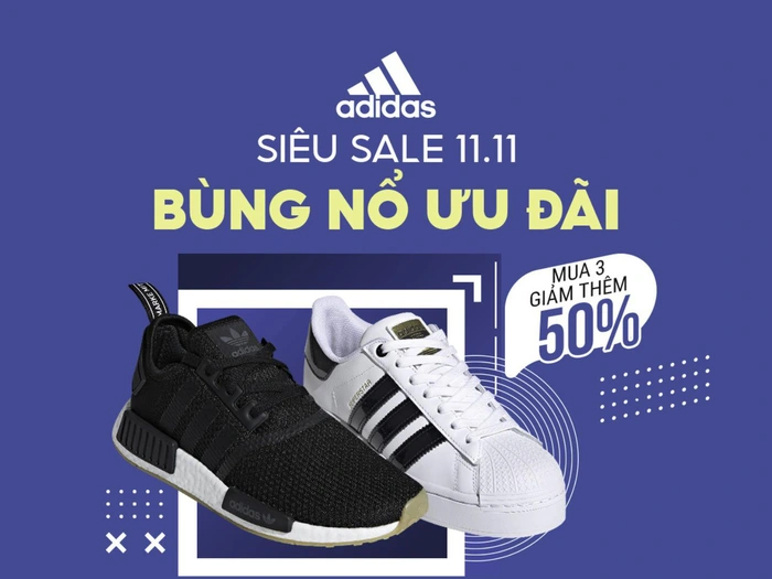 Adidas giảm giá 50 on sale 2019