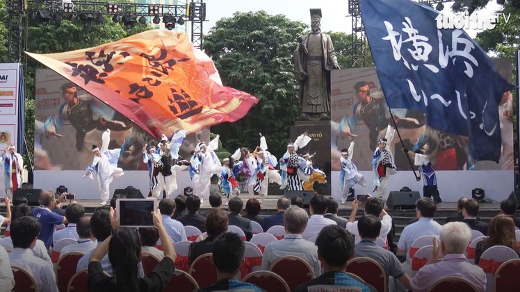 Sôi động lễ hội Kanagawa nhân kỷ niệm 45 hữu nghị Việt Nam - Nhật Bản