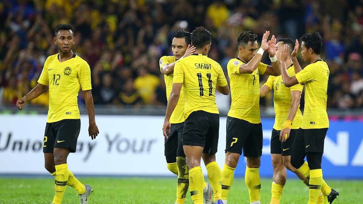 Tuyển Malaysia mừng như vô địch sau trận hòa 2-2 trước Việt Nam