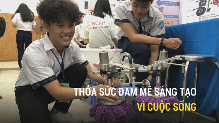 Những mô hình sáng tạo thú vị của học sinh TP.HCM