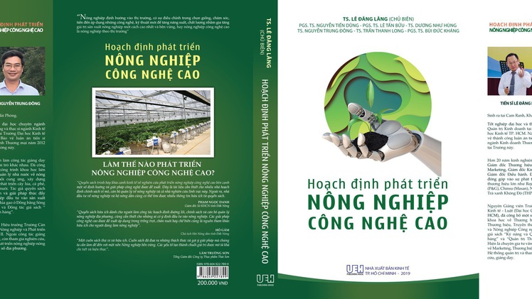 Ra mắt sách ”Hoạch định phát triển nông nghiệp công nghệ cao”