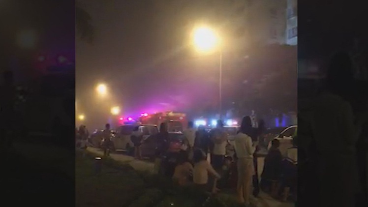 Cháy chung cư ở TP Vinh, cả ngàn người tháo chạy