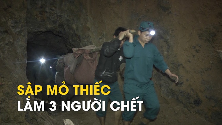 Điều tra vụ sập mỏ thiếc ở Nghệ An làm 3 người chết