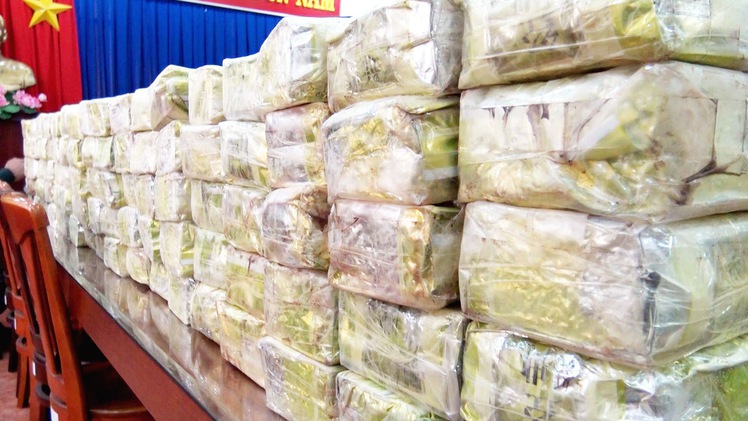 Bộ Công an bắt một xe bán tải chở hơn 300kg ma túy