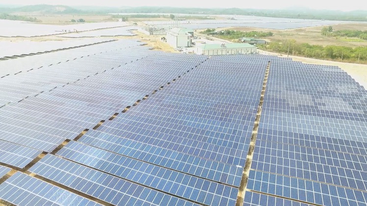 Dự án điện mặt trời đầu tiên ở Đắk Nông kết nối lưới điện quốc gia