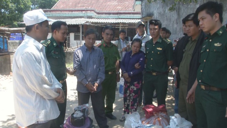 Bắt quả tang người tàng trữ hơn nửa tấn thuốc nổ