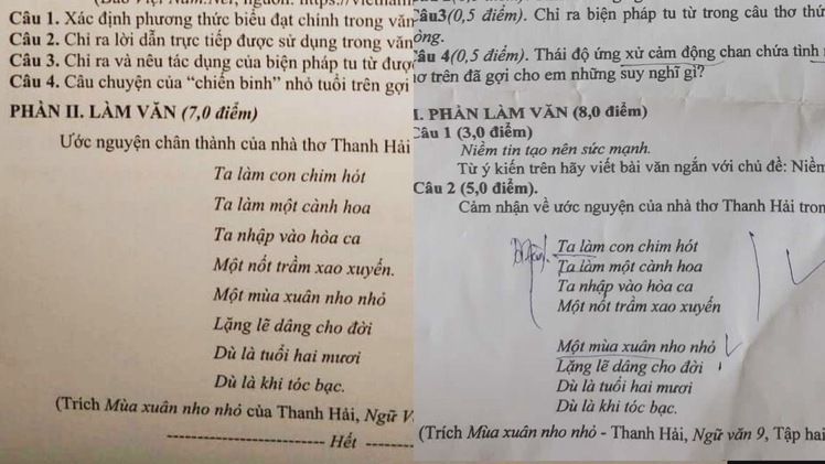 Nghệ An kiểm tra vụ đề thi văn lớp 10 “giống đề thi học kỳ”