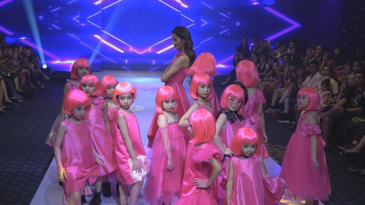80 mẫu nhí Việt Nam, Thái Lan hội tụ trong Fashion show Pink Journey