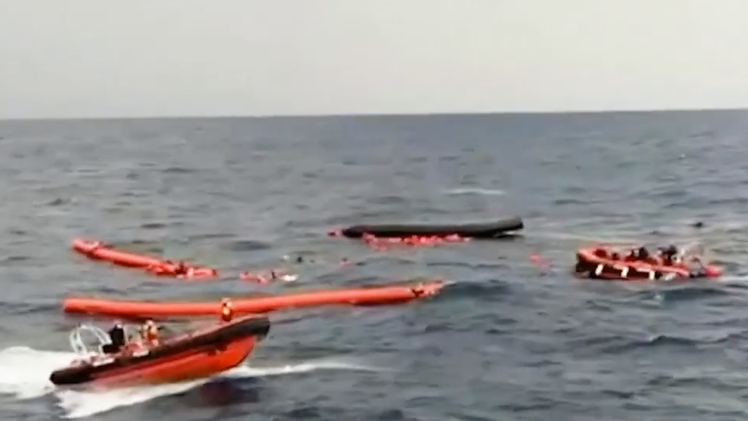 Video: Hàng trăm người di cư thiệt mạng ngoài khơi Libya