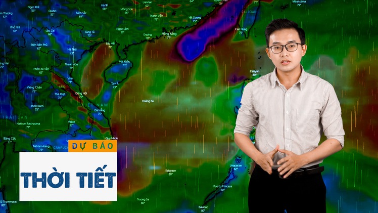 Bản tin dự báo thời tiết 7-11: Bão số 11 chuyển hướng về phía Hoàng Sa; Mưa rất to từ Quảng Nam đến Bình Định