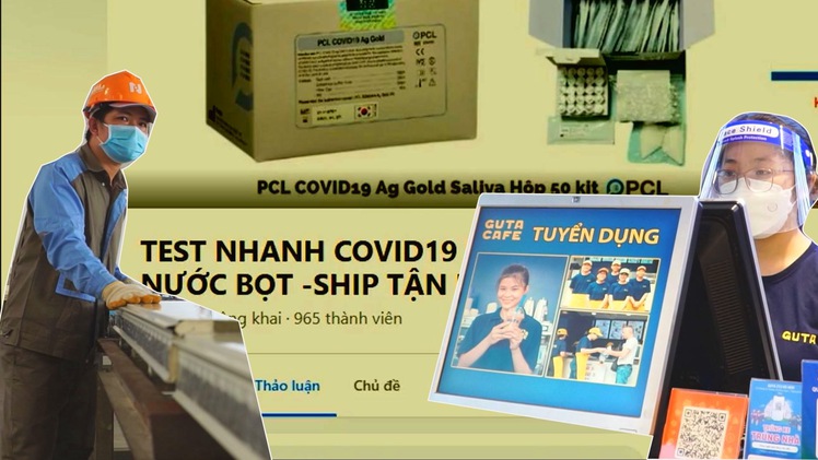 Chuyển động thị trường | Tràn lan kit test COVID-19 bằng nước bọt; Người lao động “nhảy việc” sau giãn cách