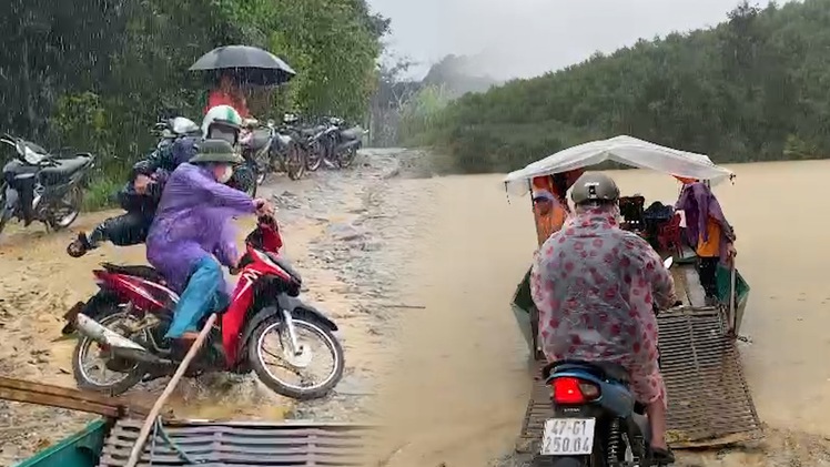 Video: Sơ tán gần 600 hộ dân bị cô lập gần hồ chứa nước Krông Pách Thượng